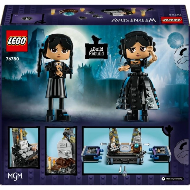 LEGO figurica Wednesday Addams