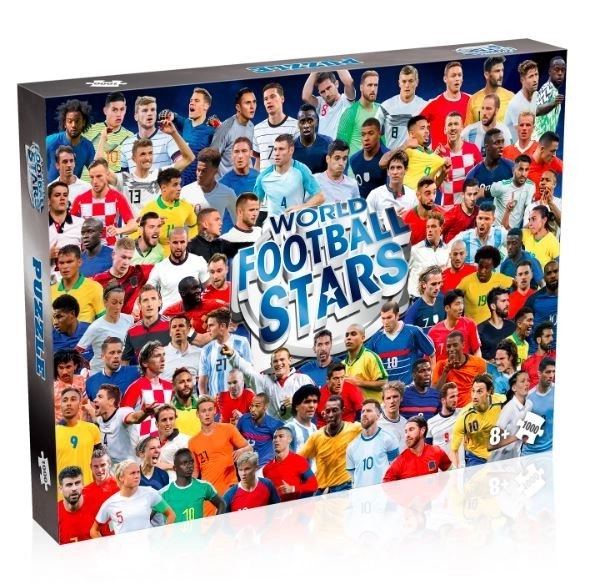 Puzzle 1000 komada Svjetske nogometne zvijezde