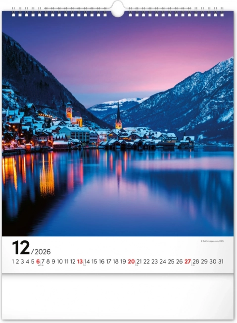 Zidni kalendar Inspiracija 2026