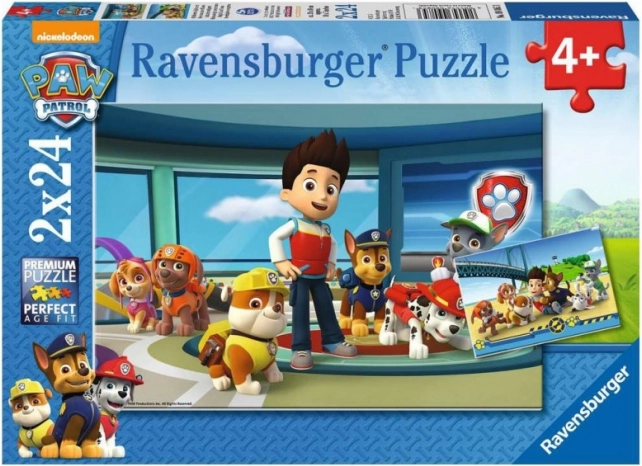 Ravensburger puzzle Paw Patrol 2×24 dijelova
