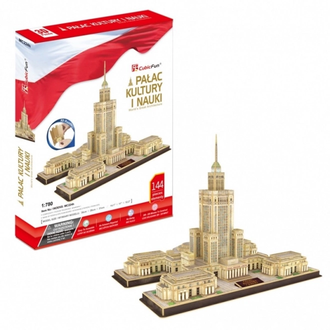 144 dijelova 3D puzzle Palača kulture i znanosti