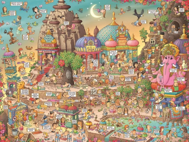 Puzzle Zemlja joge 1500 dijelova HEYE