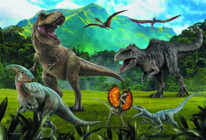 Puzzle dinosauri Jurassic Park 100 dijelova