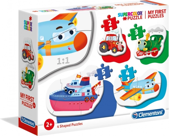 Moje prve puzzle – prijevozna sredstva 4 u 1