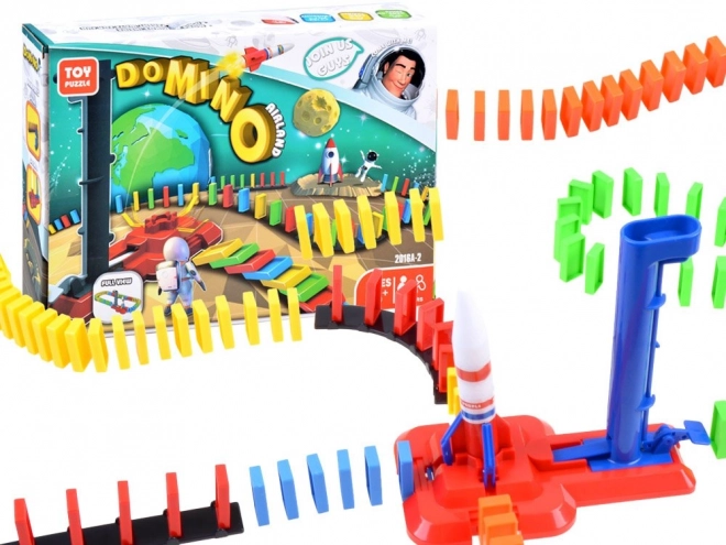 Svemirske domino s raketom - edukativna igračka