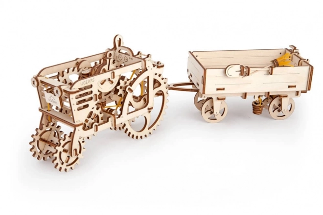 Ugears 3D puzzle - Prikolica 68 dijelova