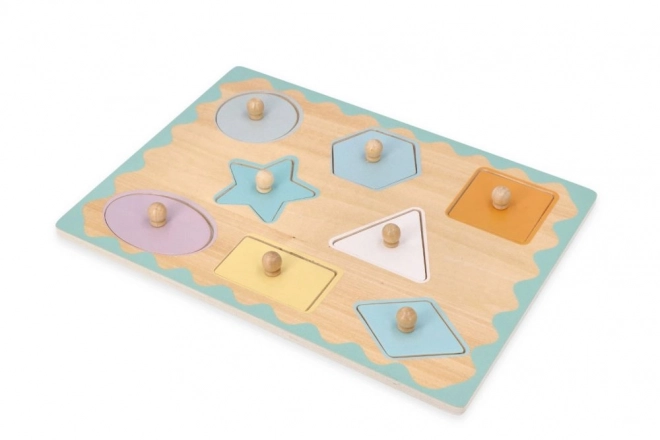 Puzzle s oblicima i ručkama