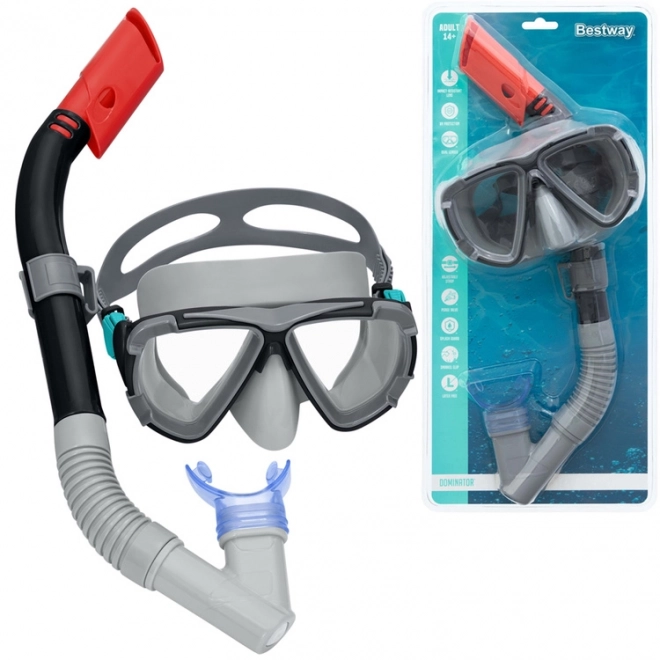 Maska i snorkel za ronjenje Bestway – Crna