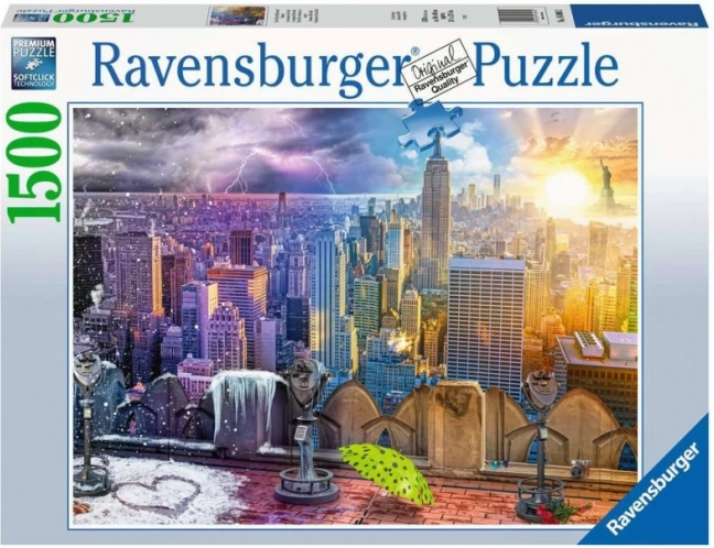 Ravensburger puzzle Sezone New Yorka 1500 dijelova