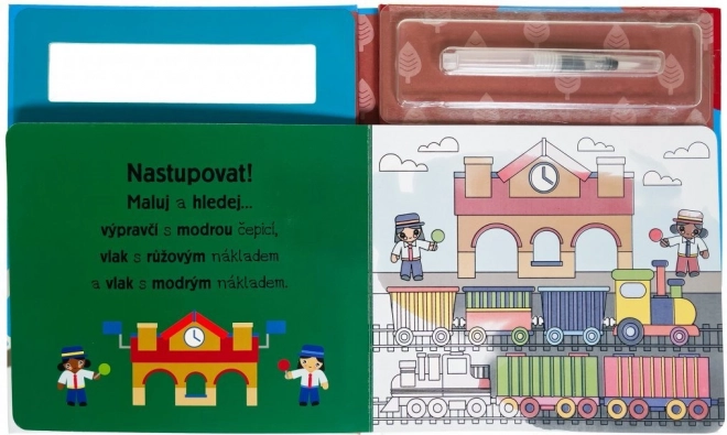 Svojtka & Co. Vodeni bojanke: Vlakovi