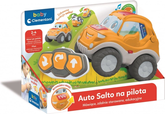 Interaktivni terenski autić na daljinsko upravljanje s funkcijom FLIP BABY CLEMENTONI