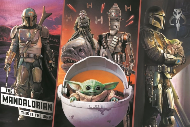 Slagalica 300 dijelova – tajanstveni Baby Yoda (STAR WARS: THE MANDALORIAN) – TREFL