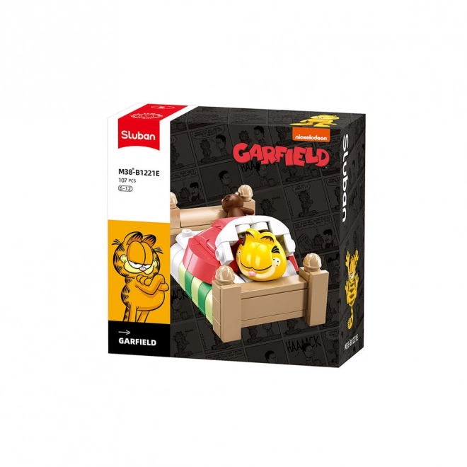 Sluban konstruktor Garfield u krevetu