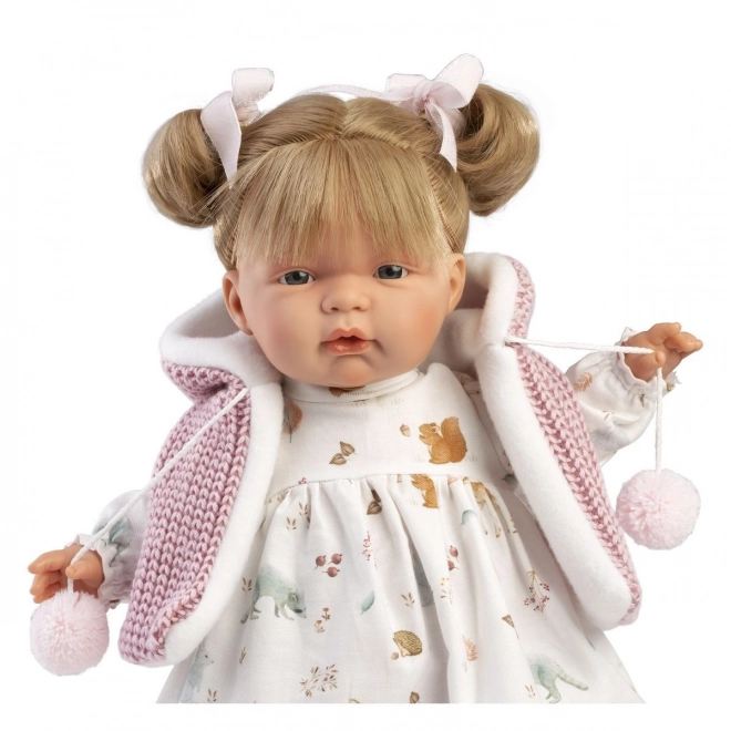 Lutka Joelle s mekim trbuhom 38 cm