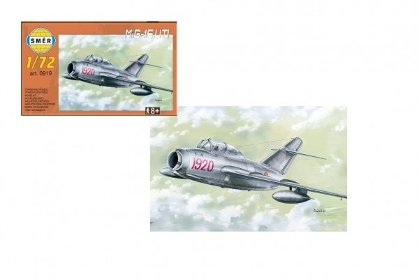 Model MiG-15 UTI 1:72 15 x 14 cm u kutiji 25x14x5 cm