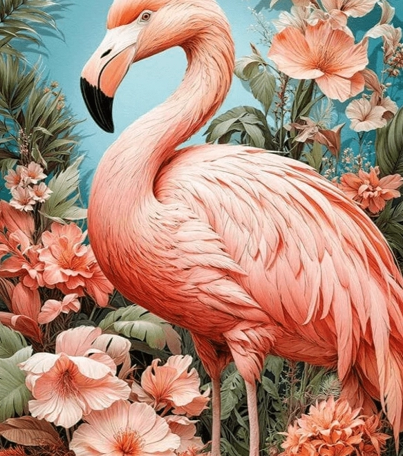 Cherry Pazzi puzzle Flamingo 1000 dijelova