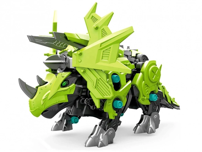 Pokretni model mehaničkog robota Triceratopsa