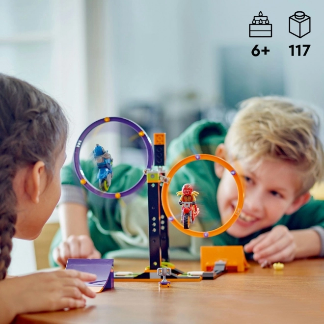 LEGO® City 60360 Kaskaderski izazov s rotirajućim krugovima