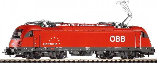 Električna lokomotiva Piko ÖBB Rh 1216 Taurus s četiri pantografa, epoha VI (H0)