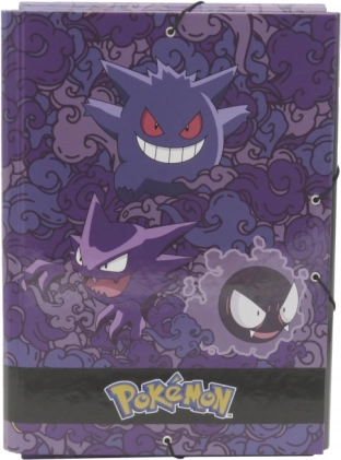 Mapa A4 s preklopom Pokémon Gengar