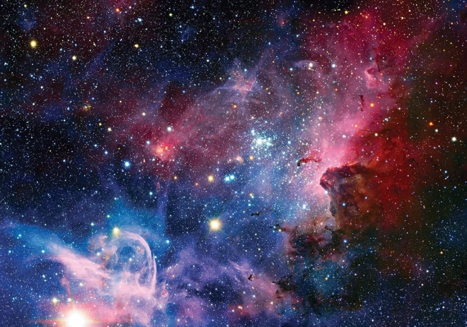 Puzzle Galaxy: Infracrveni pogled na Maglicu Carina 500 dijelova