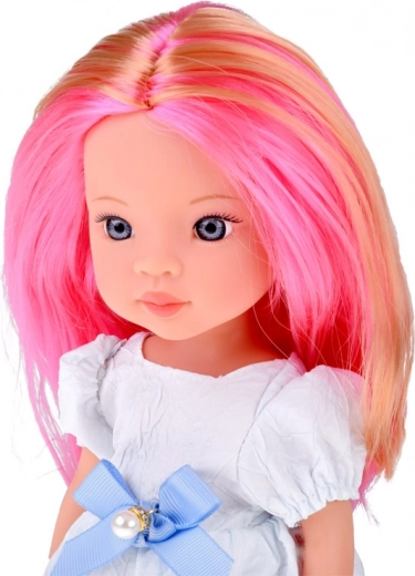 Elegantna odjeća s plavom mašnom