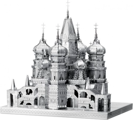 Metal Earth 3D puzzle Hram Vasilija Blaženog ICONX