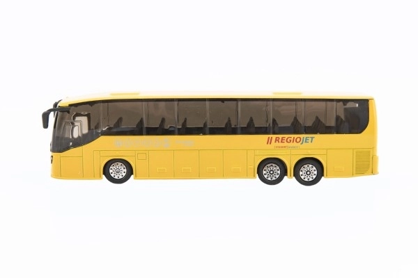Autobus RegioJet metal/plast 18,5cm na se povlači unazad u kutiji