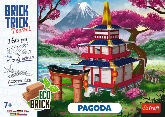Konstrukcijski set Pagoda Brick Trick