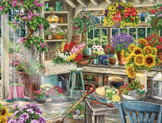 Puzzle Vrtlarov raj 2000 dijelova