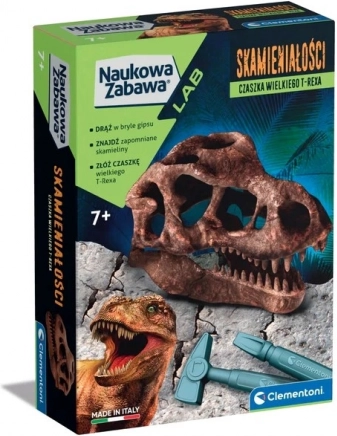 Znanstveni set fosil lubanja T-rexa