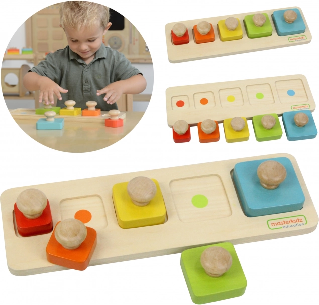Montessori uzorak veličine i boje Masterkidz