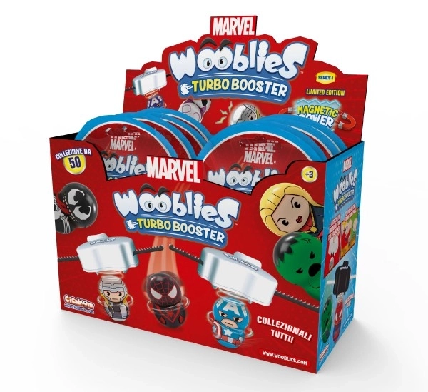 Wooblies magnetne figurice s turbo izbacivačem - 4 cm