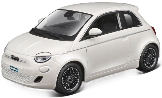 Bburago Fiat 500e 2023 bijeli model autića