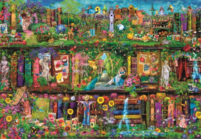 Puzzle 6000 dijelova Vrtne police CLEMENTONI
