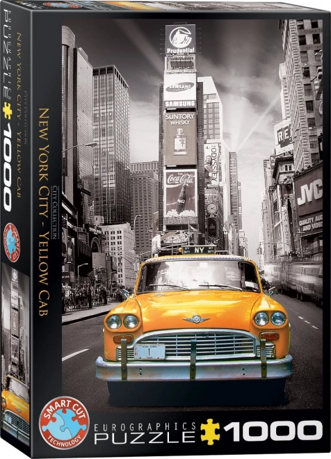 EUROGRAPHICS Puzzle Žuti taksi u New Yorku 1000 dijelova