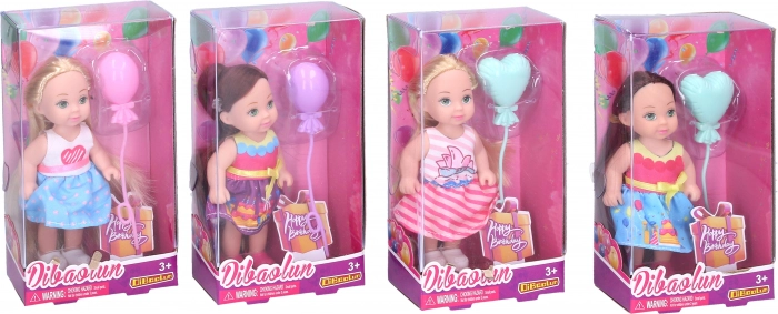 lutkica s balonom 11 cm