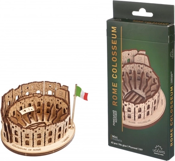 Ugears 3D drvene mehaničke puzzle Koloseum