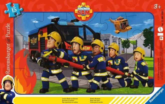 Ravensburger puzzle Vatrogasac Sam 15 dijelova