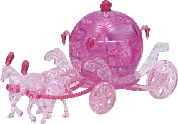 3D kristalne puzzle kraljevska kočija – 67 dijelova