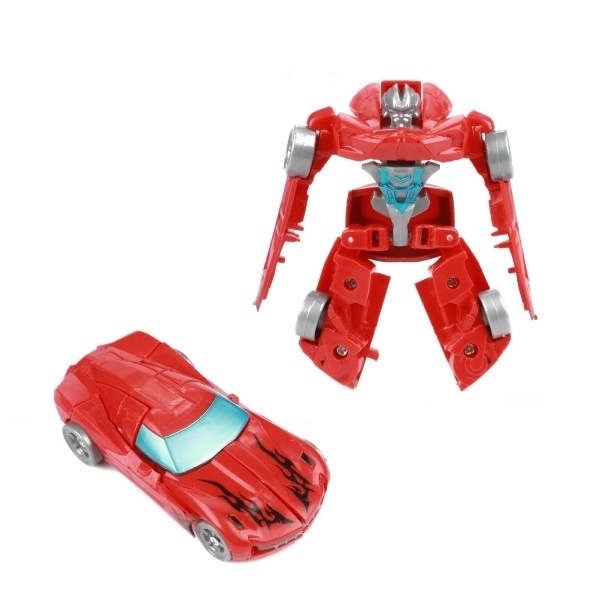 Transformer auto/robot plast 10 cm mix boja u plastičnoj kutiji 5x10,5cm