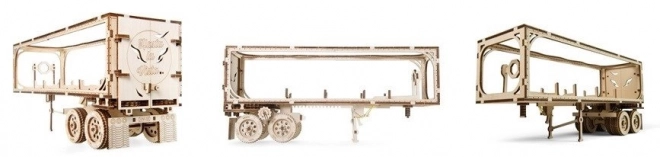 Ugears 3D puzzle - Priključak za heavy boy kamion VM 03 - 138 dijelova