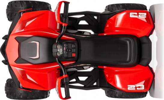 Četverokotač Fast Wheel crvena