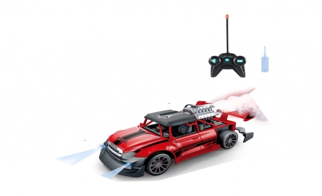 RC auto 1:20 s efektom dima crvene