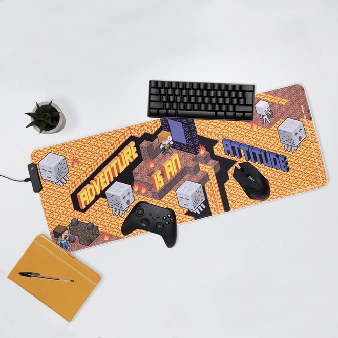 Igraća podloga svijetleća Minecraft