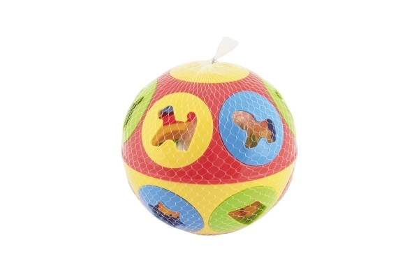 Umetnička kugla plast promjer 13cm 2 boje u mreži 12m+