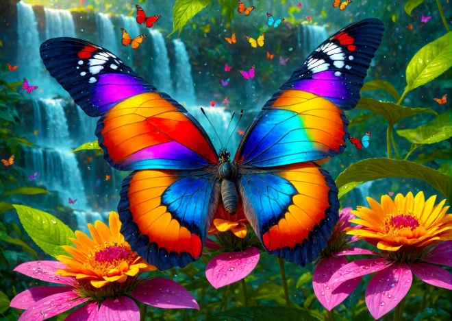 Enjoy puzzle leptir u šumi 1000 dijelova