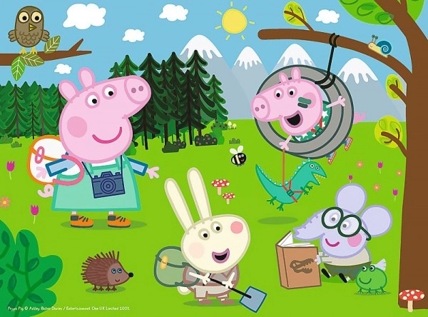 Puzzle Trefl Peppa Pig Šumski Izlet 30 komada
