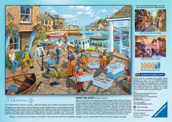 Ravensburger puzzle Ribarski život 1000 komada