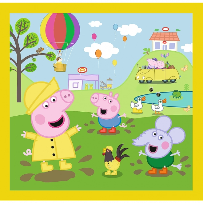 Puzzle 3u1 - Prase Peppa